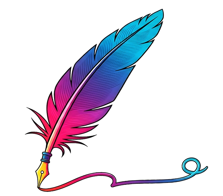 Quilldraws creative studio quill pen illustration