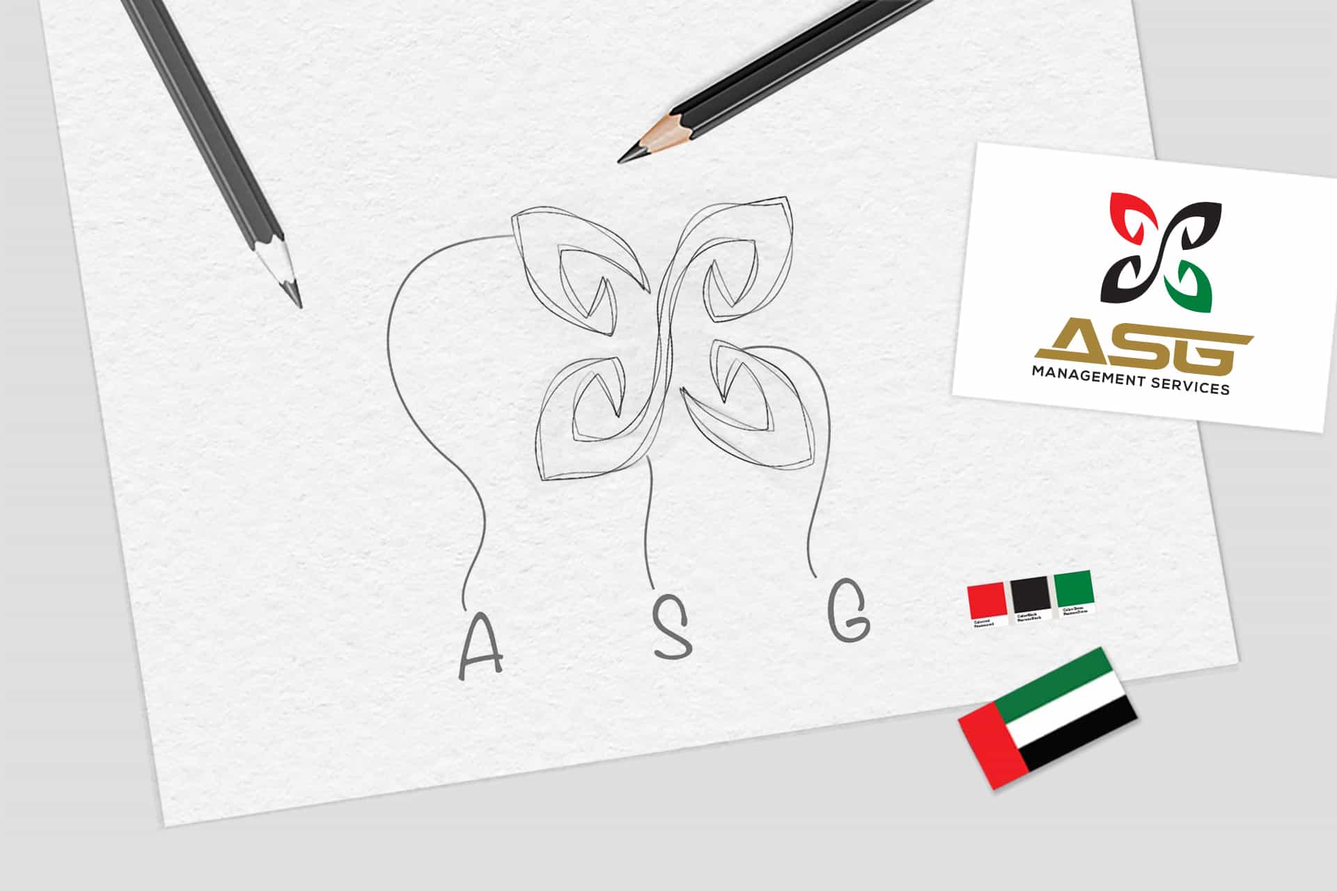 Creative concept logo design Dubai