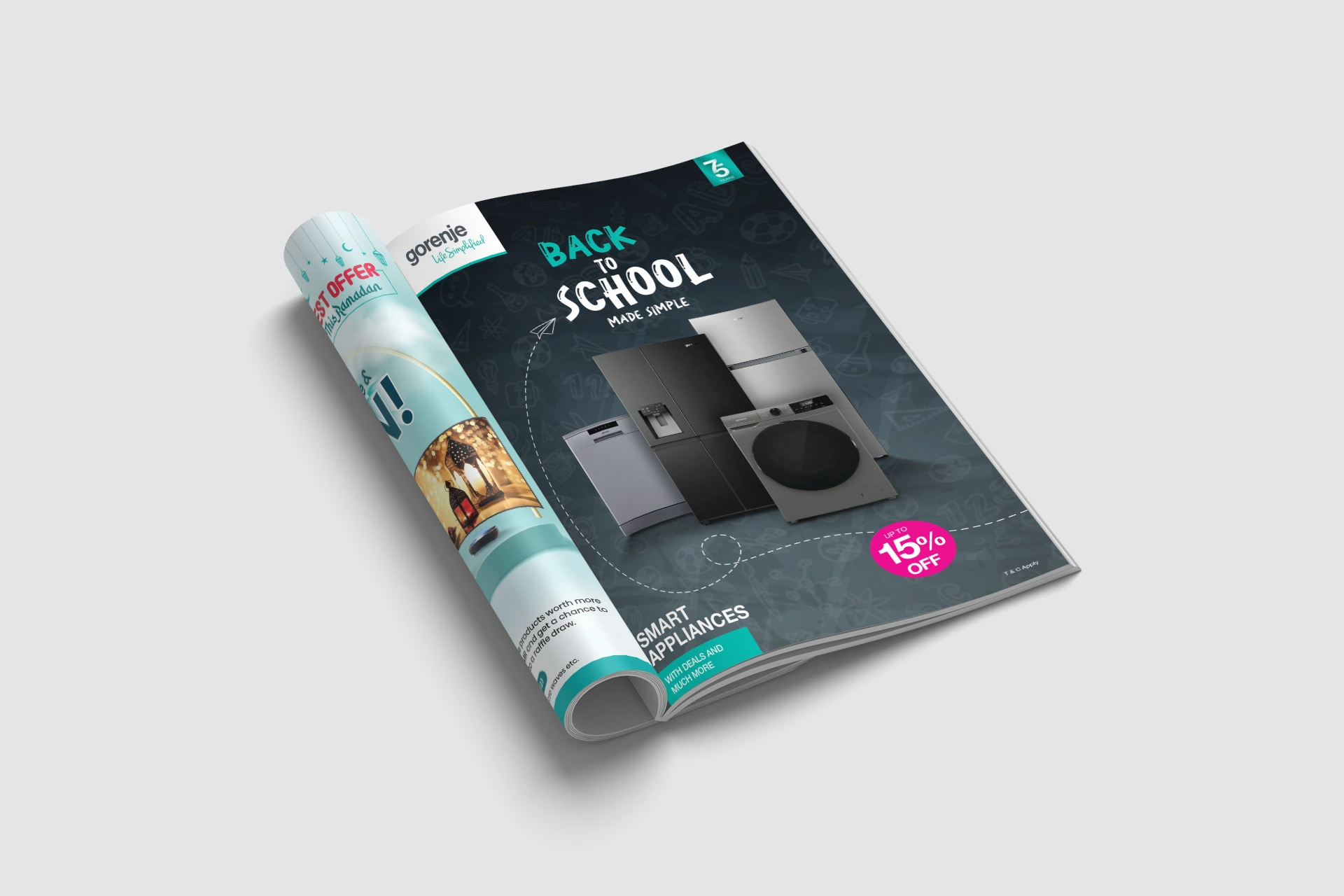 Back to school Magazine advertisement Dubai