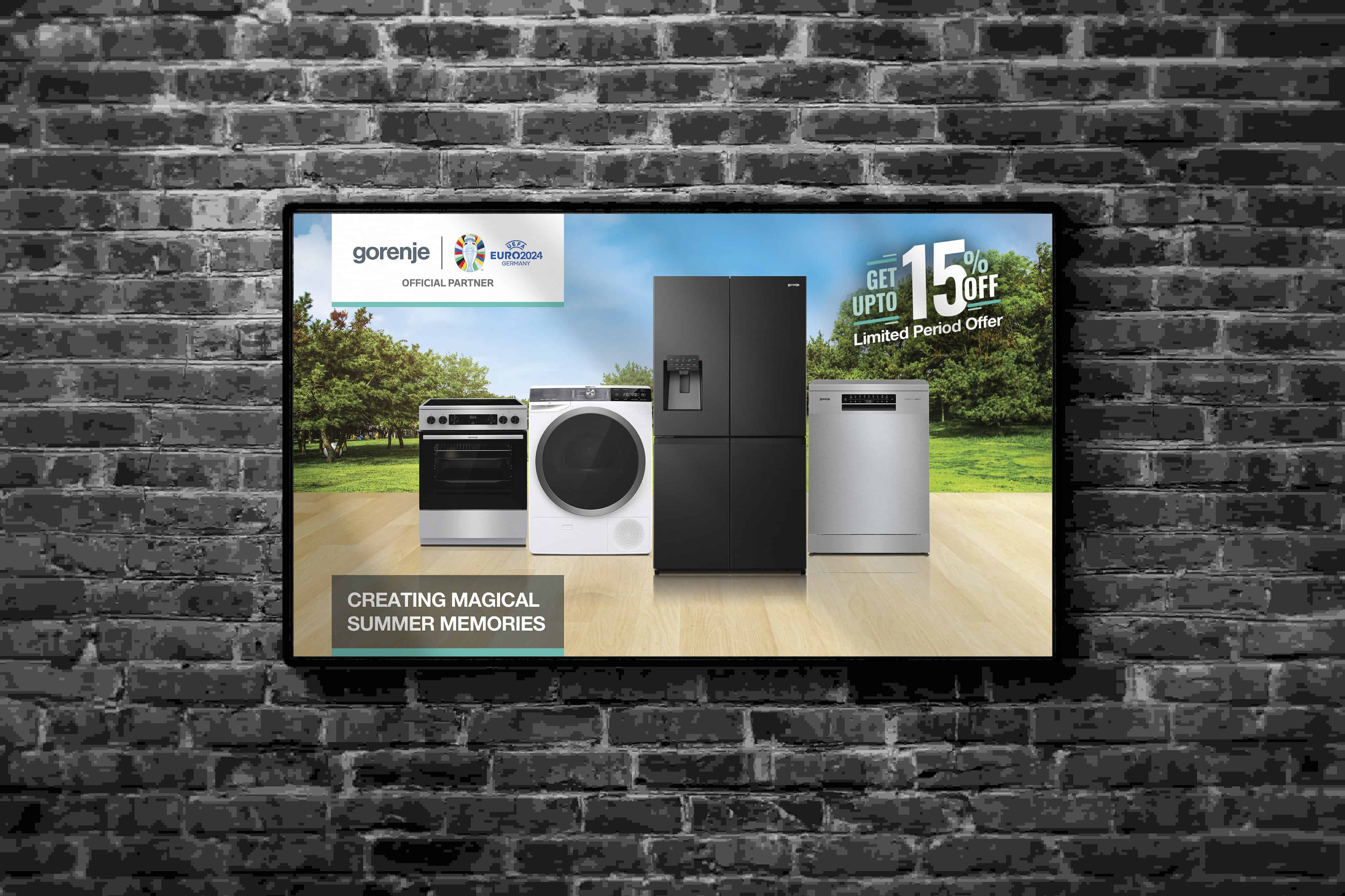 Outdoor billboard creative design