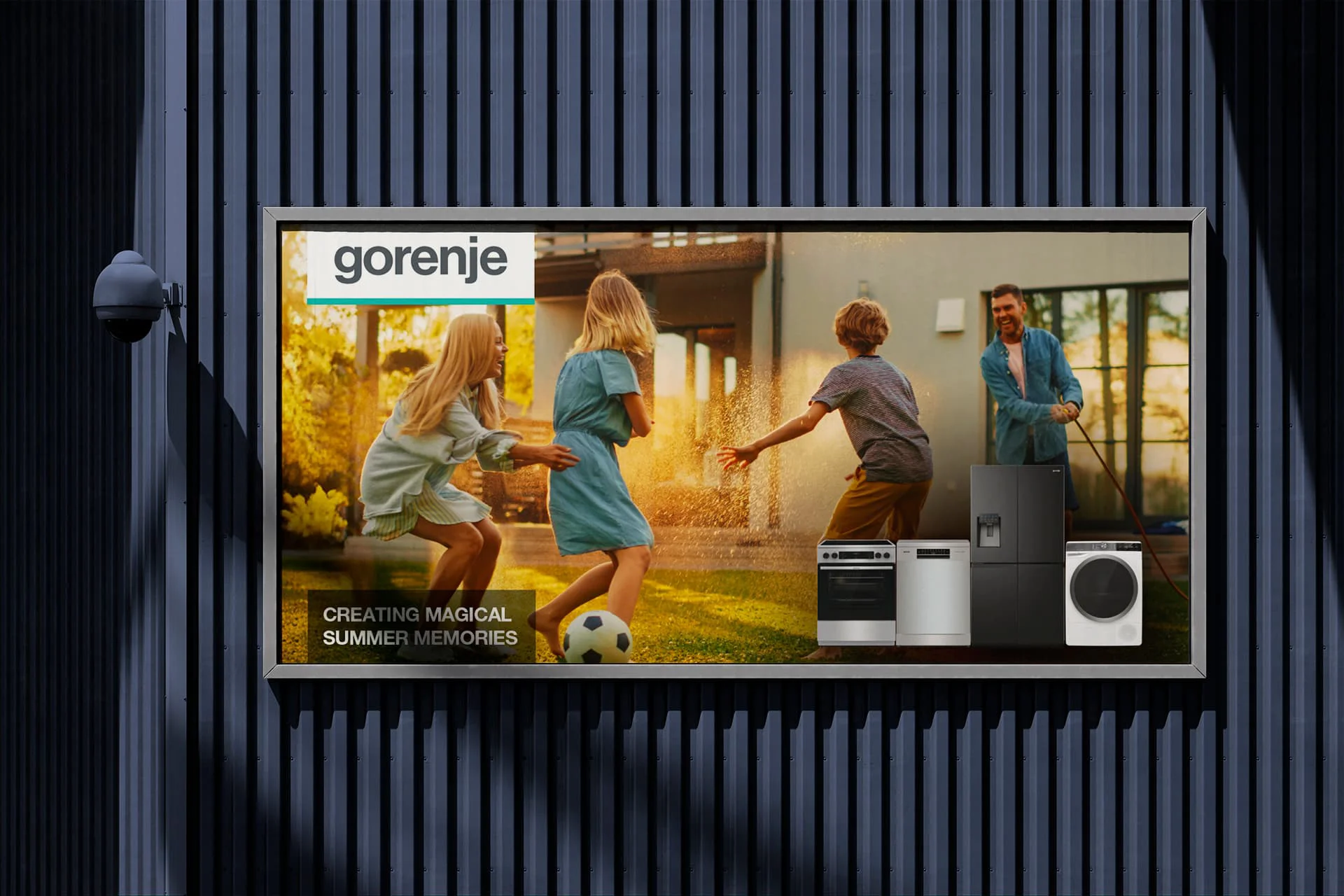 Gorenje Outdoor billboard design in Dubai