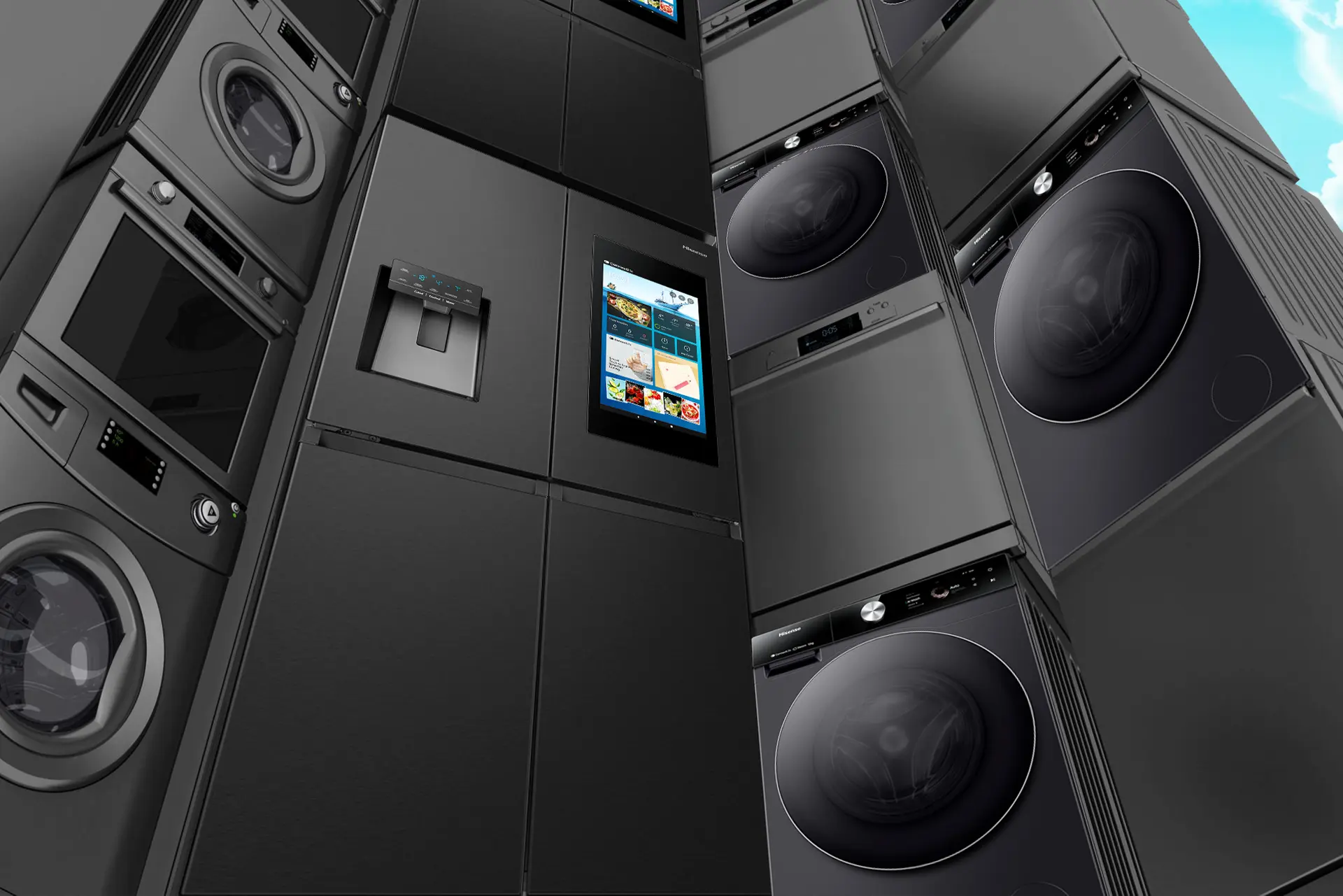 Hisense Home appliances product branding