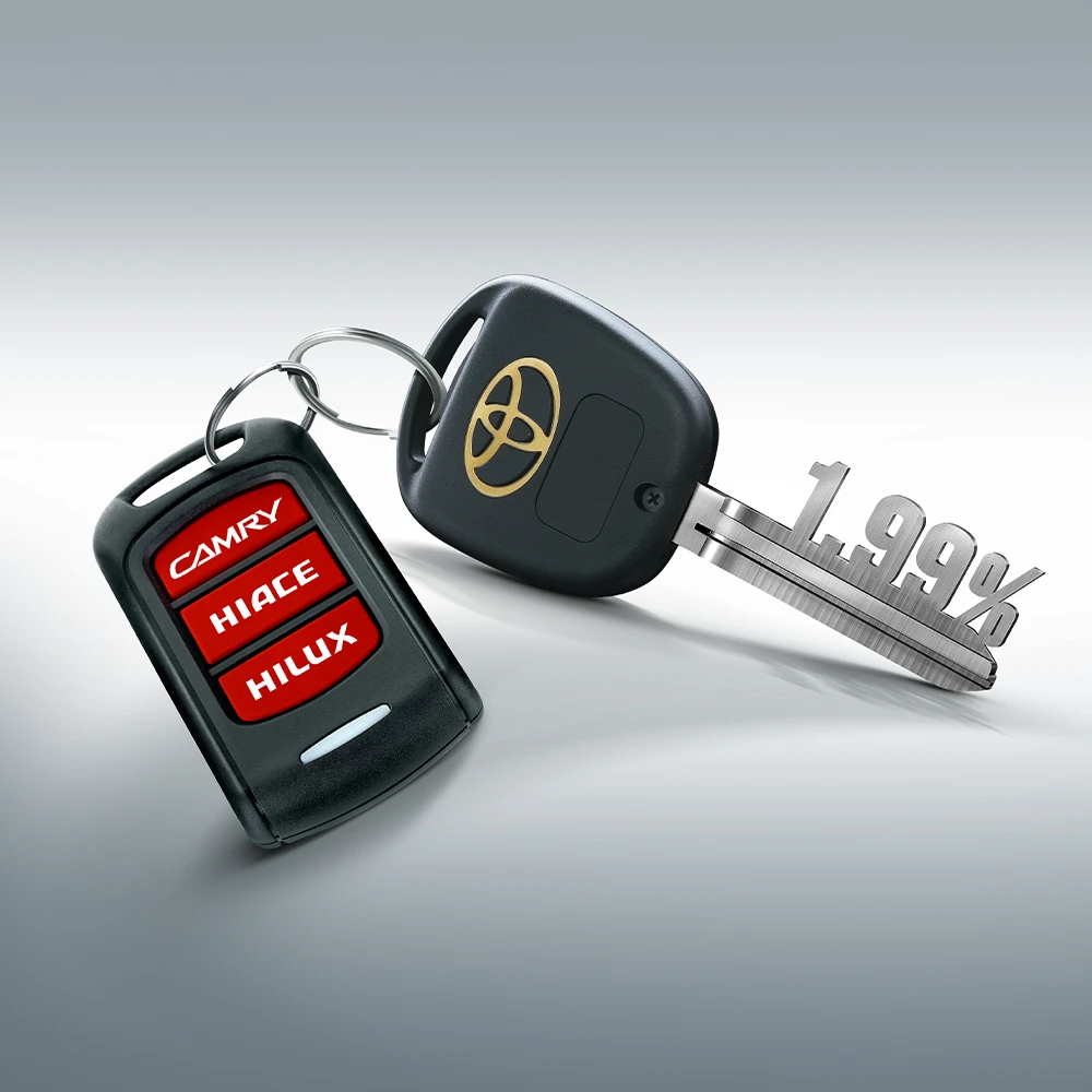 Toyota automotive tactical campaign Key Visual