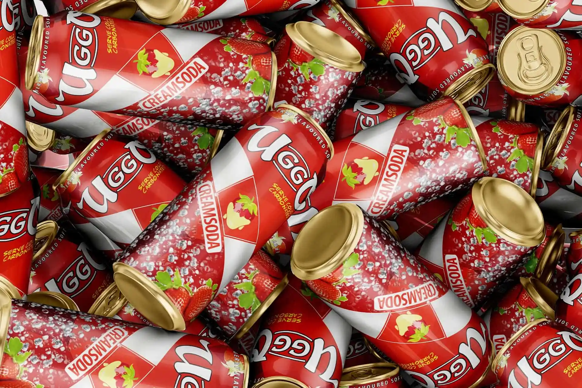 Beverage drinking can packaging design Dubai