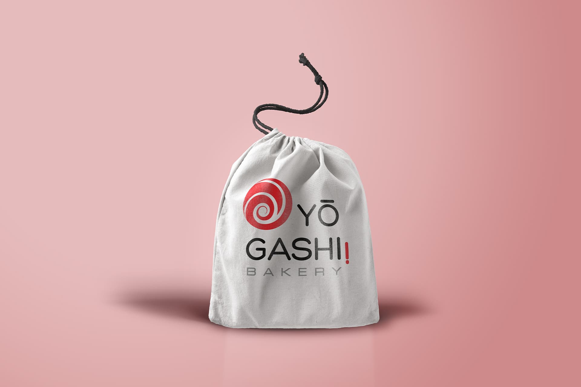 Yogashi bakery branded bag Dubai