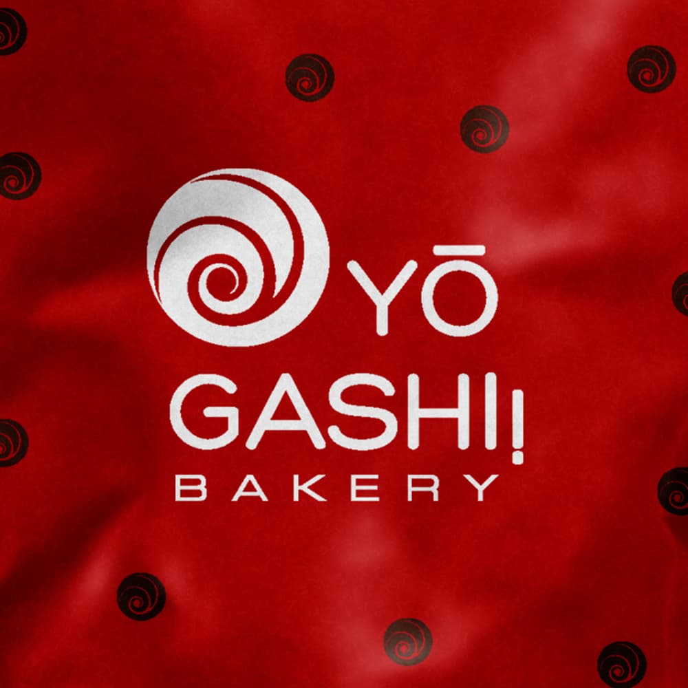 Yogashi bakery branding Dubai