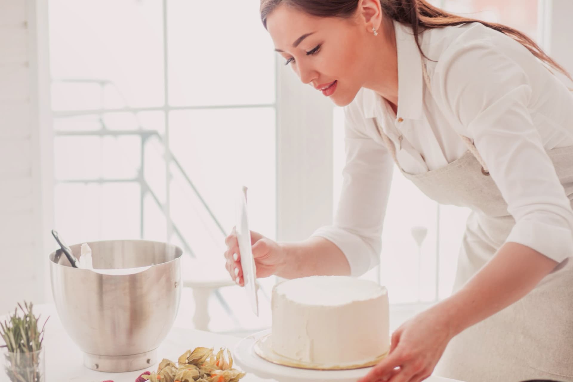 Yogashi bakery design project Dubai